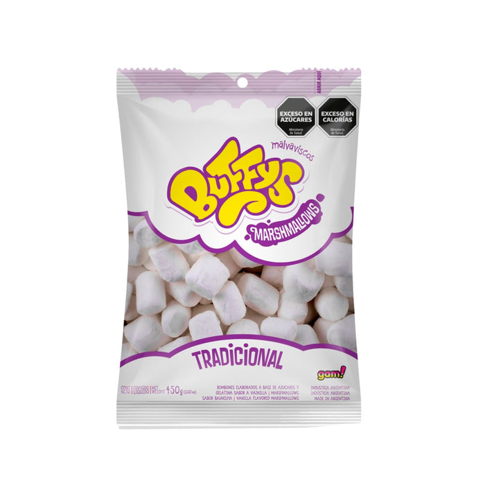 Malvaviscos Buffys Bolsa Sabor Tradicional X 450G