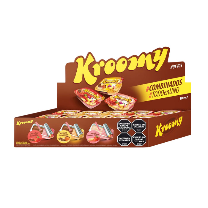 Pasta Dulce Kroomy Sabor Surtido X Unidad