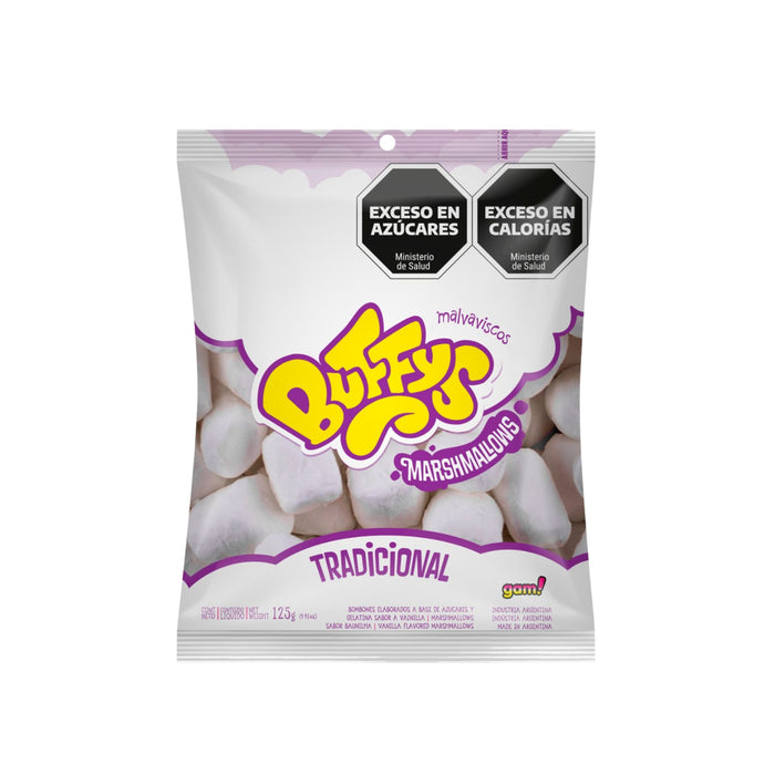 Malvaviscos Buffys Sabor Tradicional Bolsa X 125G