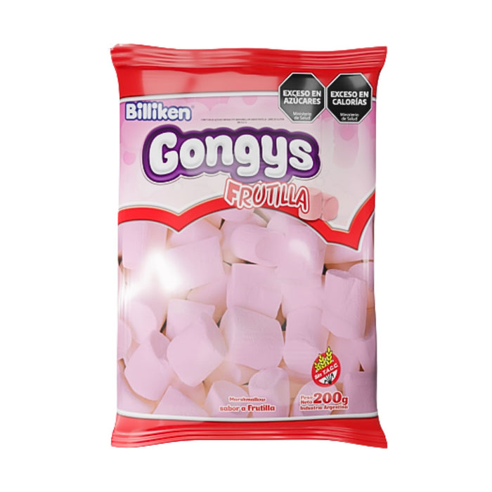 Marshmallow Gongys Sabor Frutilla X 200G