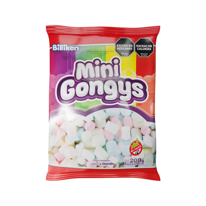 Mini Marshmallows Gongys Sabor Vainilla X 200G