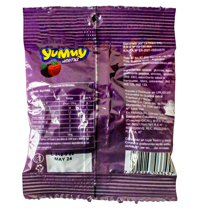 Yummy Gomitas Moritas X 30G