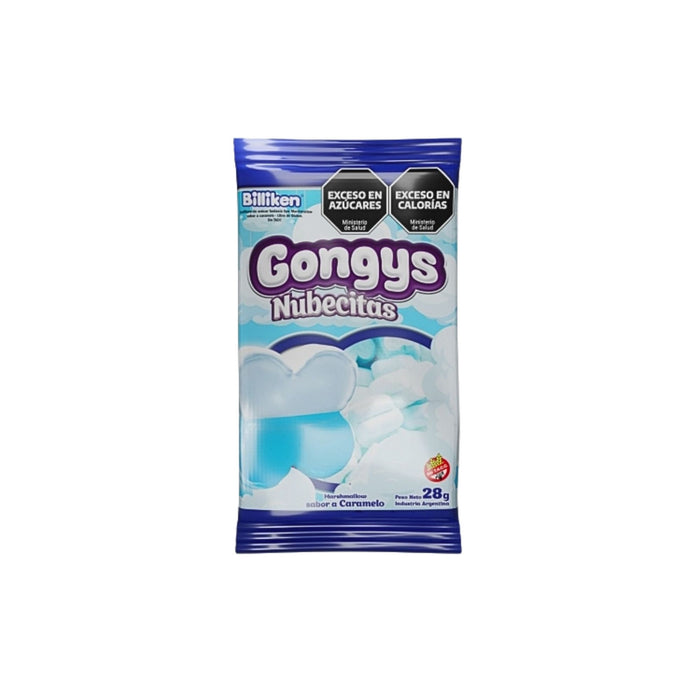 Marshmellow Gongys Nubecitas Sabor Caramelo X 28G