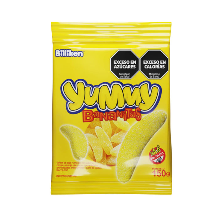Gomitas Yummy Bananitas X 150G