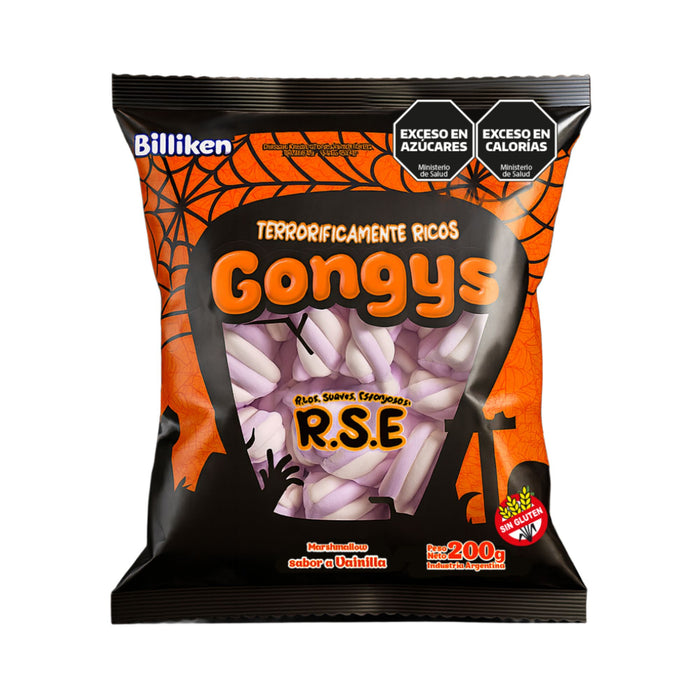 Malvaviscos Gongys Terror Sabor Vainilla X 200 G