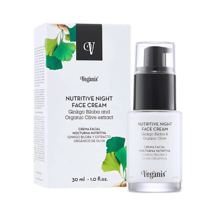 Crema Facial Veganis Nocturna Nutritiva X 30Ml