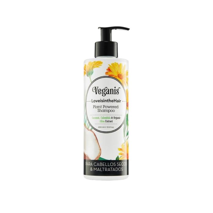 Veganis Shampoo Para Cabellos Secos Y Maltratados X 400Ml