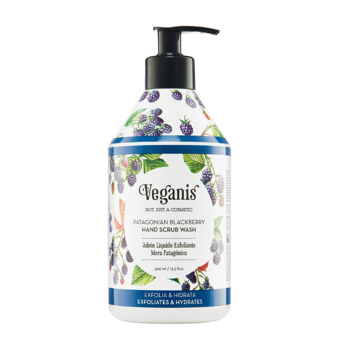 Jabón Liquido Veganis Exfoliante Mora Patagónica X 400Ml