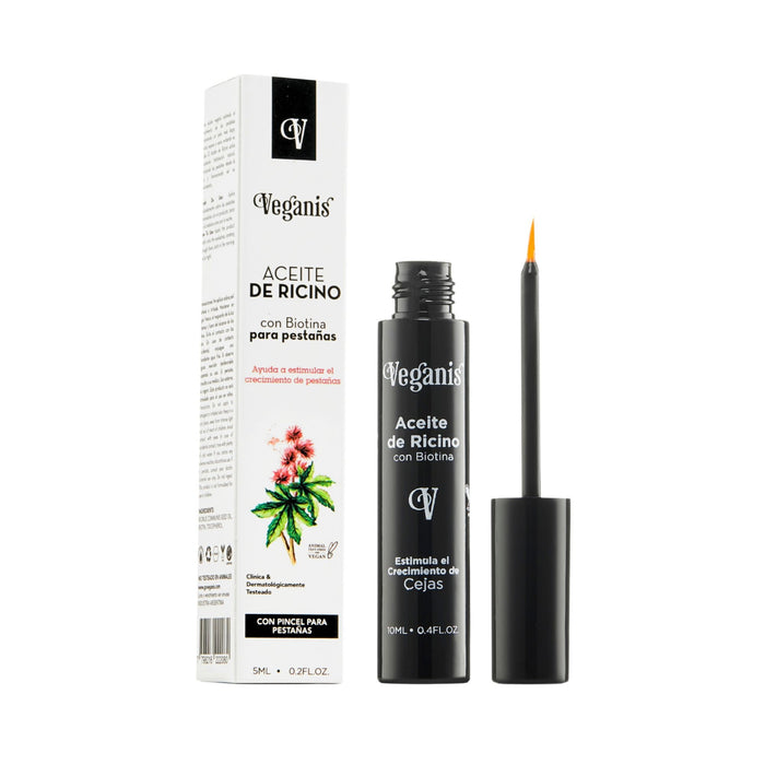 Aceite De Ricino Veganis Para Pestañas X 5Ml