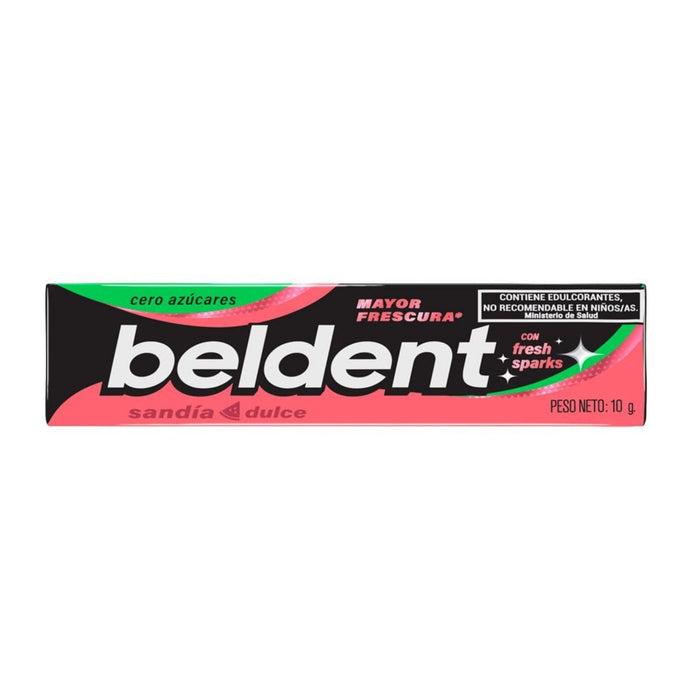 Chicle Beldent Sabor Sandia Dulce X 10G