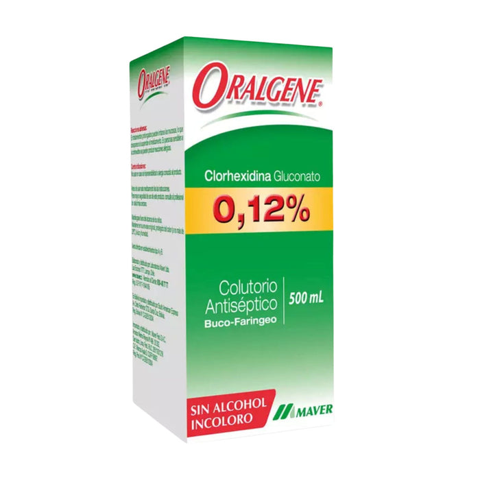Enjuague Bucal Oralgene 12% Clorhexidina X 500Ml
