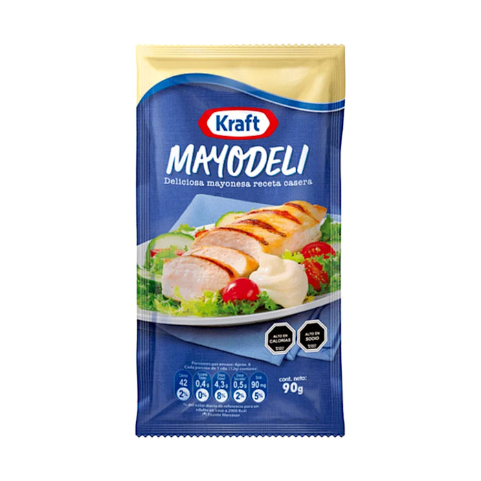 Mayonesa Kraft Deli Sachet X 90G