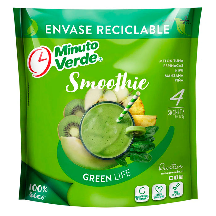 Minuto Verde Smoothie Green Life X 500G