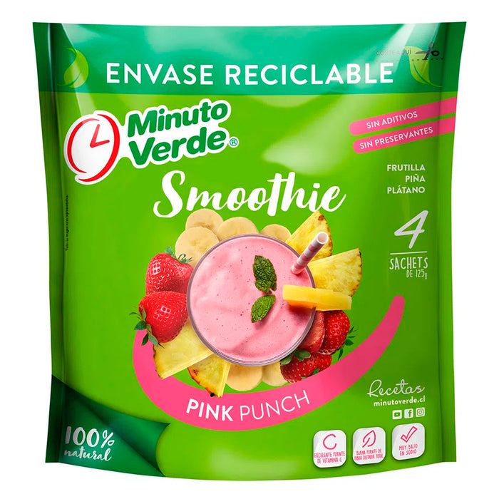 Minuto Verde Smoothie Pink Punch X 500G