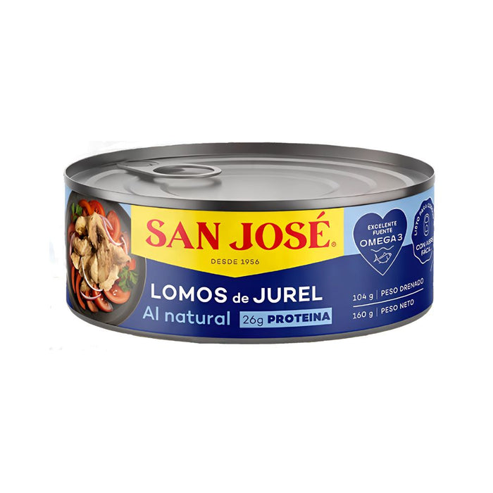 Lomos De Jurel San José Natural Lata X 160G