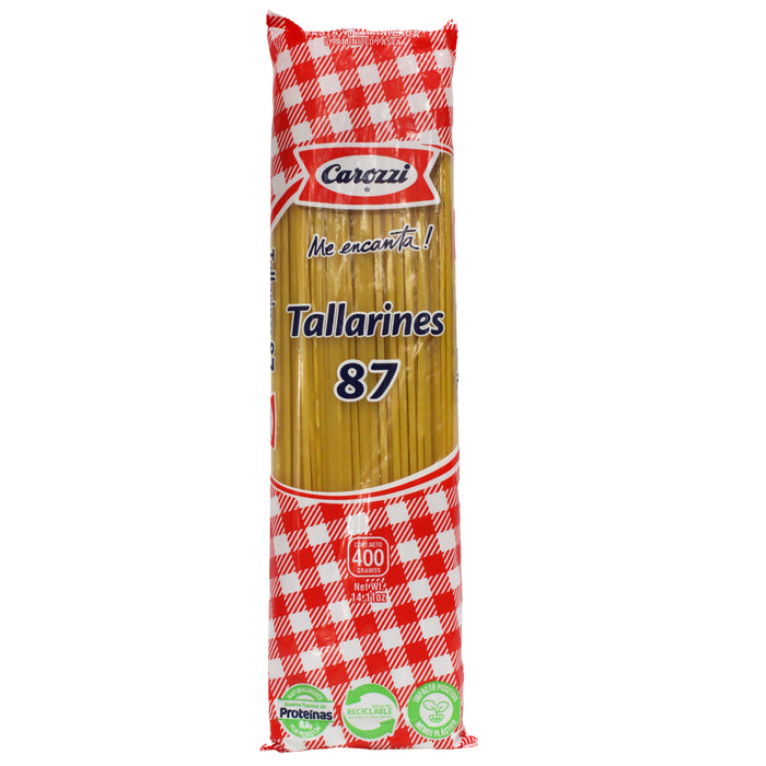 Carozzi Fideo Tallarines 87 X 400G