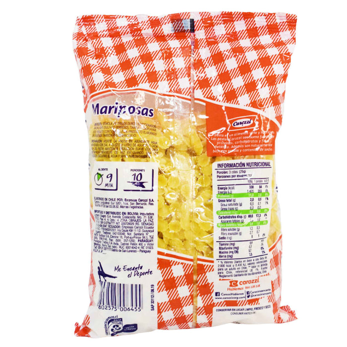 Carozzi Fideo Mariposa X 250G