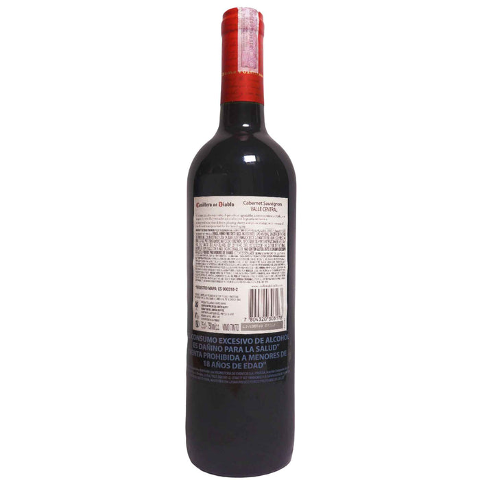 Casillero Del Diablo Cabernet Sauvignon Tinto X 750Ml