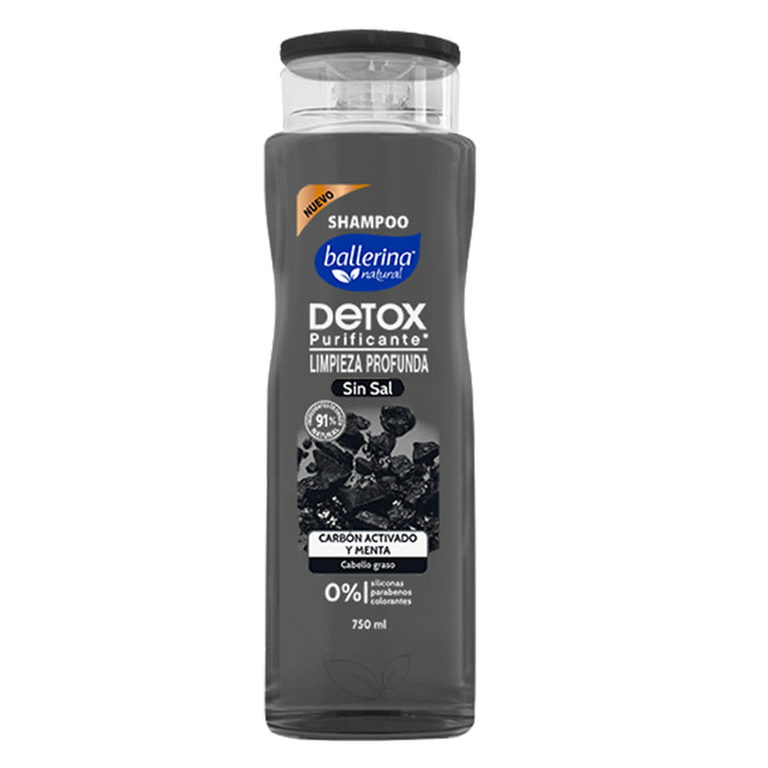 Ballerina Shampoo Detox Purificante X 750Ml