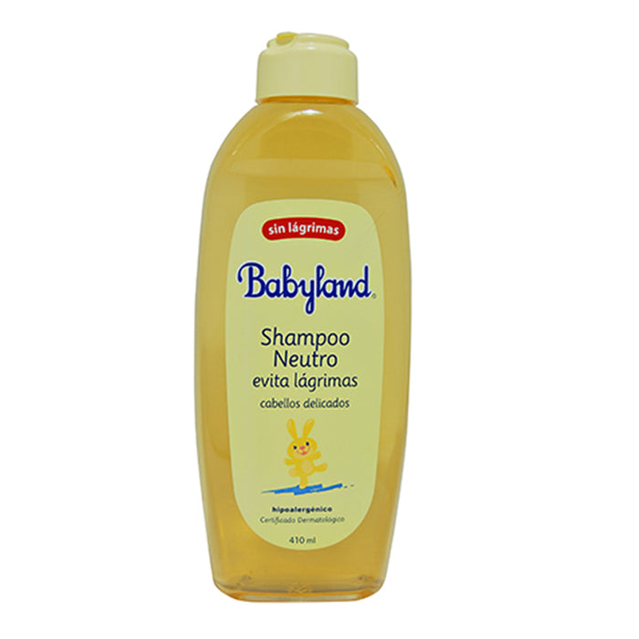 Shampoo Babyland Evita Lágrimas Neutro X 410Ml