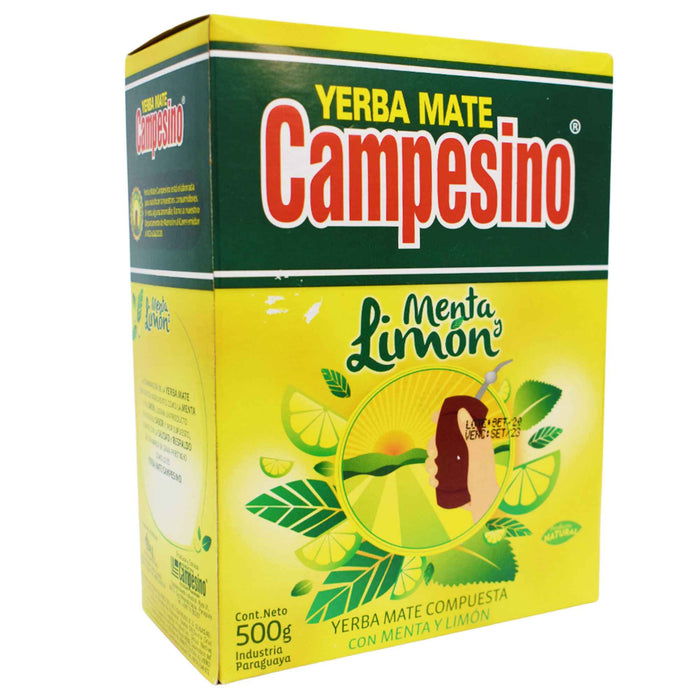 Yerba Mate Campesino Menta Limon X 500G