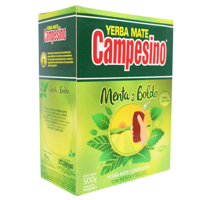 Yerba Mate Campesino Menta Y Boldo X 500G