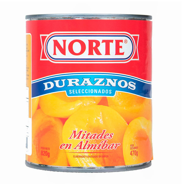 Norte Durazno En Conserva X 820G