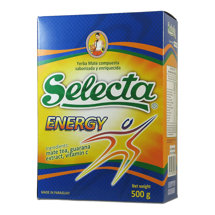 Yerba Mate Selecta Compuesta Sabor Guaraná X 500G