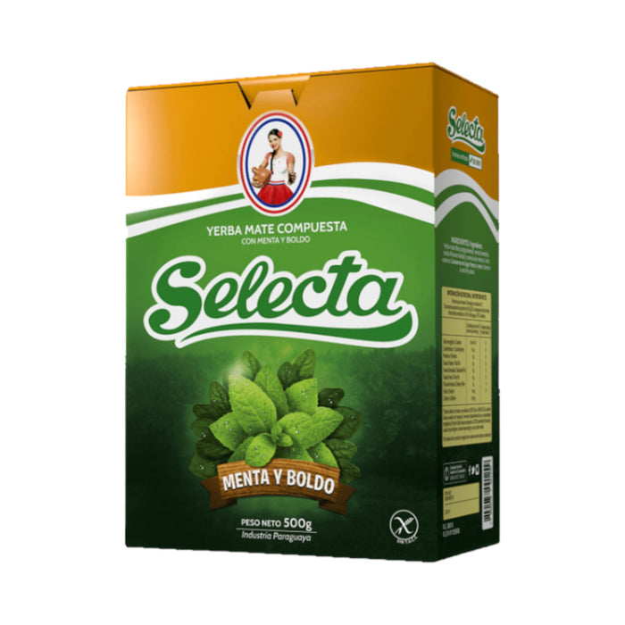 Yerba Mate Selecta Compuesta Menta Y Boldo X 500G