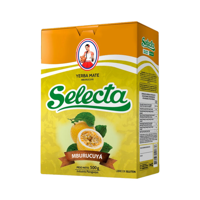 Yerba Mate Selecta Compuesta Sabor Maracuyá X 500G