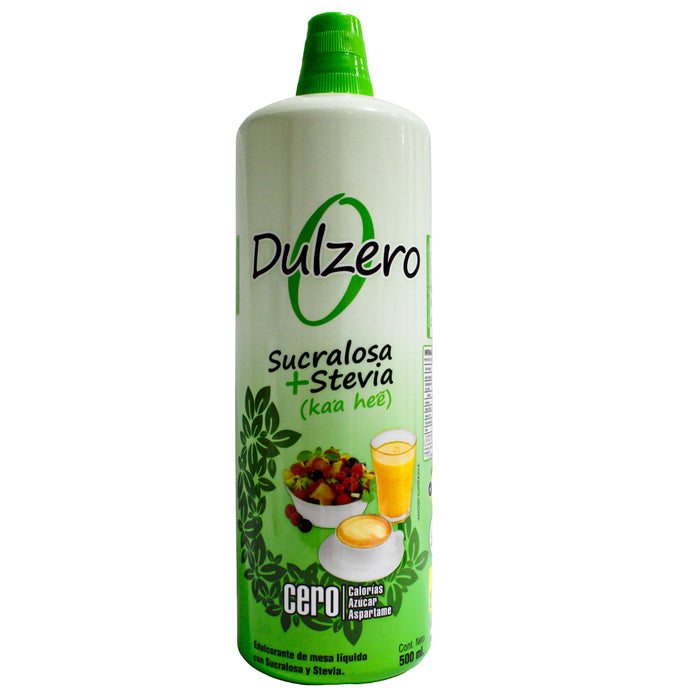Dulzero Sucralosa Stevia X 500Ml