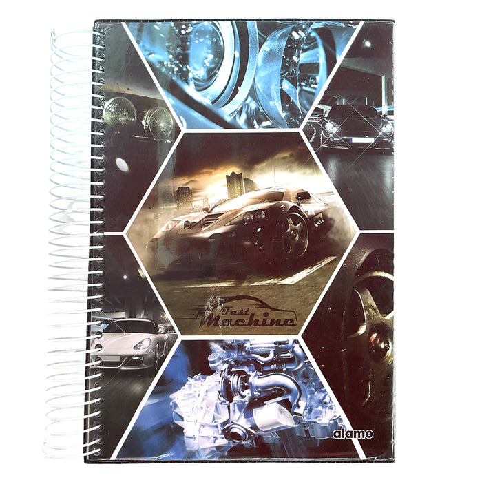 Alamo Cuaderno Espiral Hojas Con Scrash X 400 Hojas