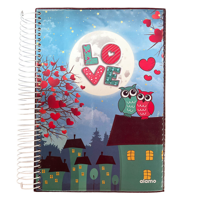 Alamo Cuaderno Espiral Hojas Con Scrash X 400 Hojas