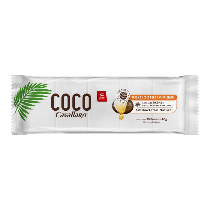 Jabón Cavallaro Coco Puro X 400G