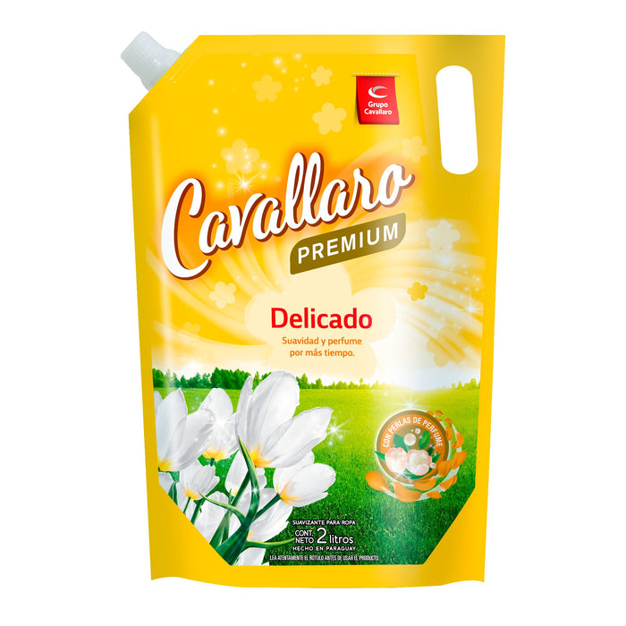 Suavizante Cavallaro Delicado Premium Doypack X 2L