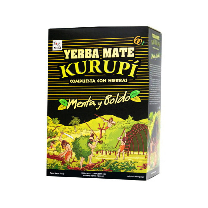 Yerba Kurupi Mate Menta / Boldo X 500G