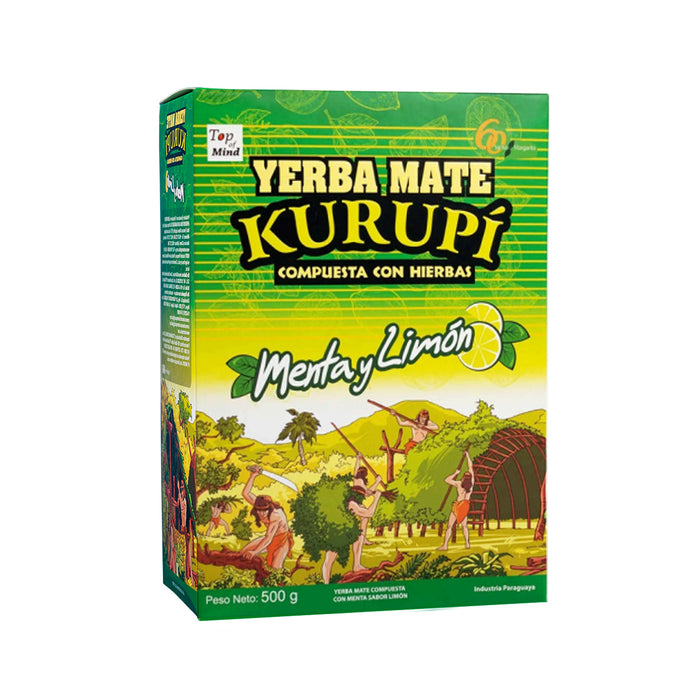 Yerba Kurupi Mate Menta / Limon X 500G