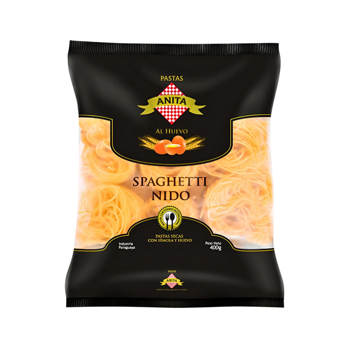 Pasta Anita Al Huevo Spaghetti Nido X 400Gr