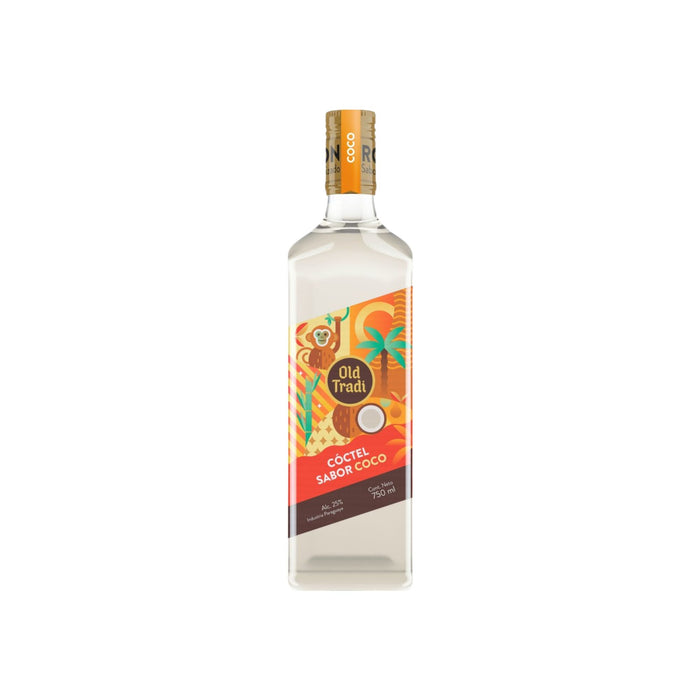 Coctel Old Tradi Sabor Coco X 750Ml