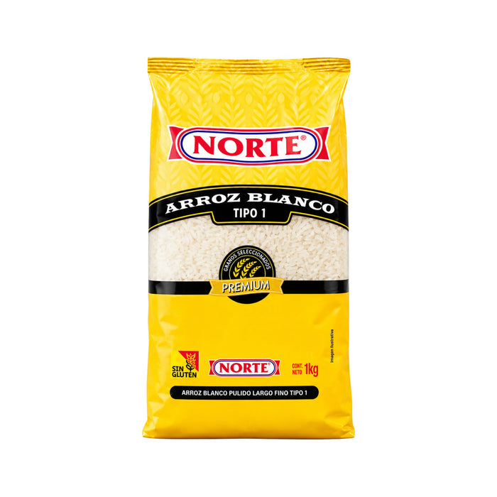 Arroz Blanco Norte Tipo 1 X 1Kg
