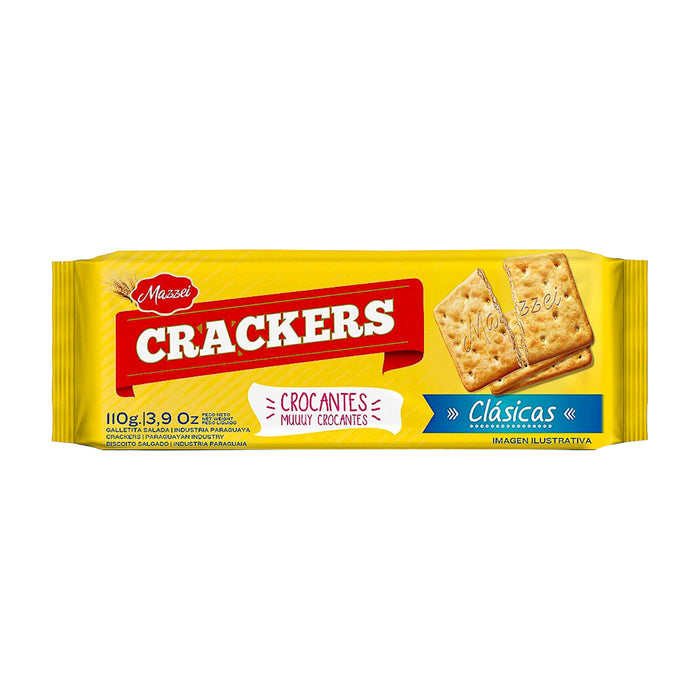 Galletas Mazzei Crackers Saladas Clásicas X 110G
