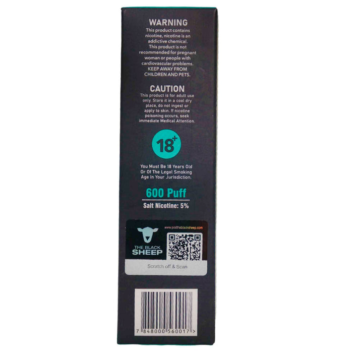 The Black Sheep Plus Mint Ice Vape