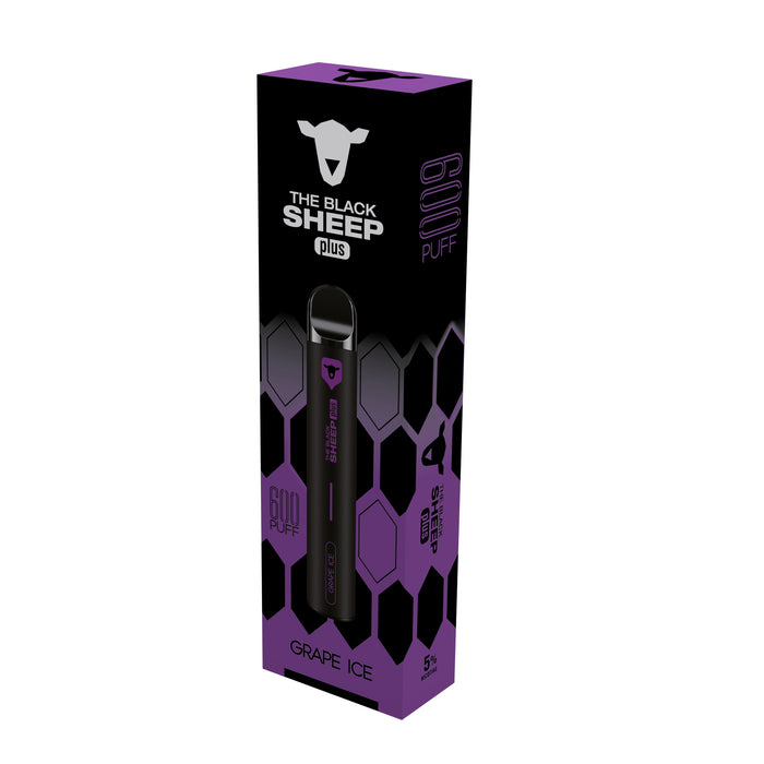 The Black Sheep Plus Grape Vape 0% Nicotina