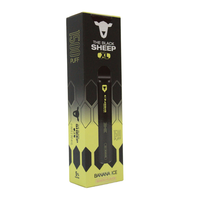 Blacksheep Xl Banana Ice Vape 1500 Puffs