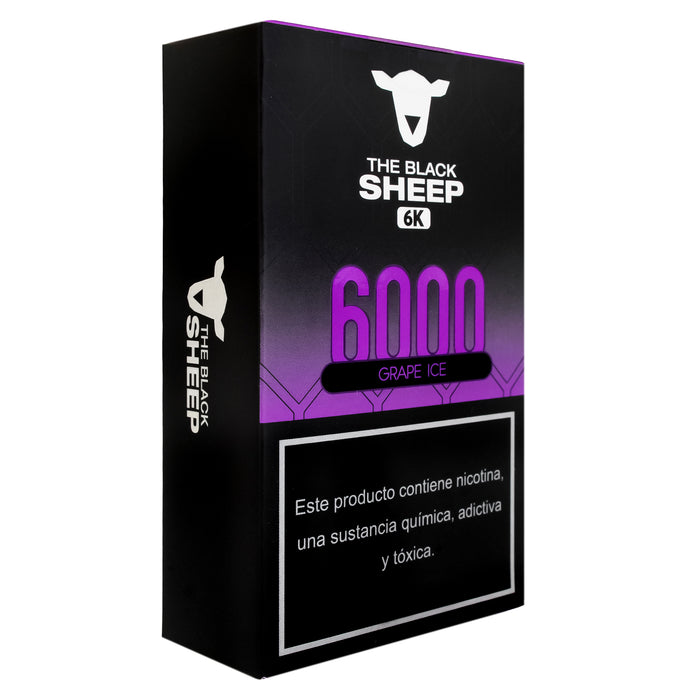 Black Sheep 6K Vape 6000 Puffs Grape Ice