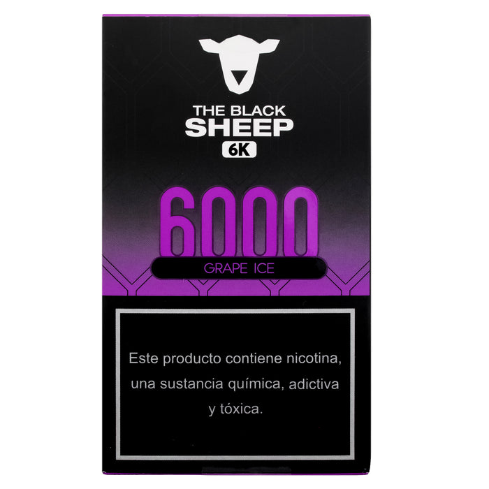 Black Sheep 6K Vape 6000 Puffs Grape Ice