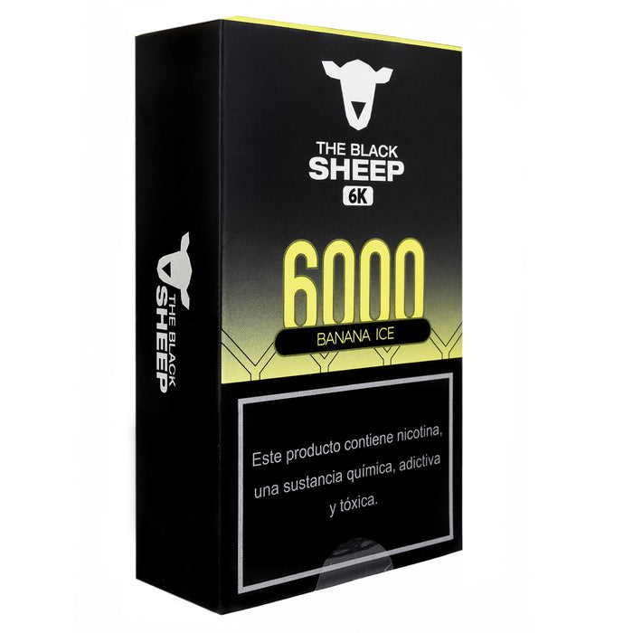 Black Sheep 6K Vape 6000 Puffs Banana Ice