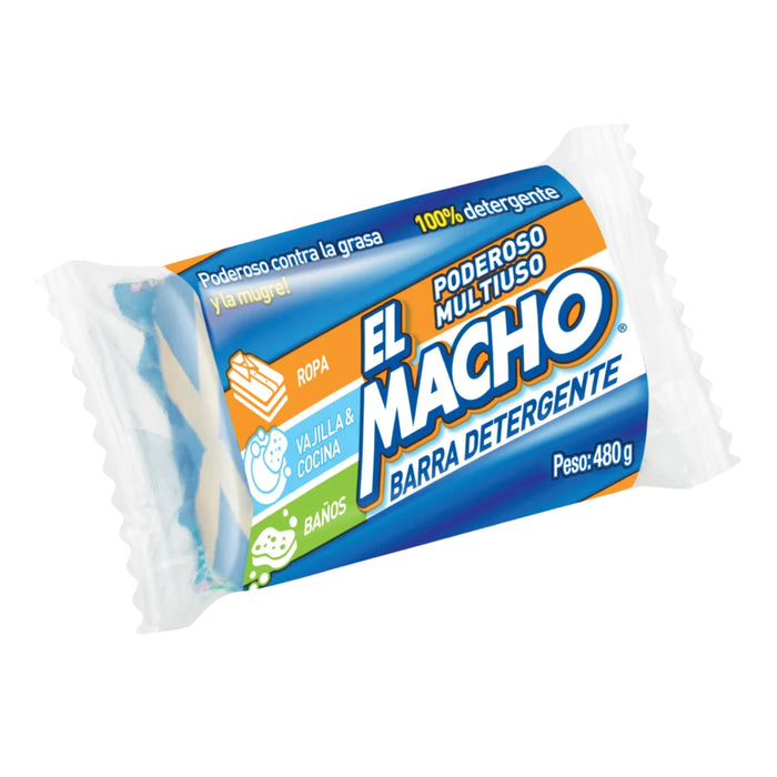 Barra Detergente El Macho Multiuso X 480G
