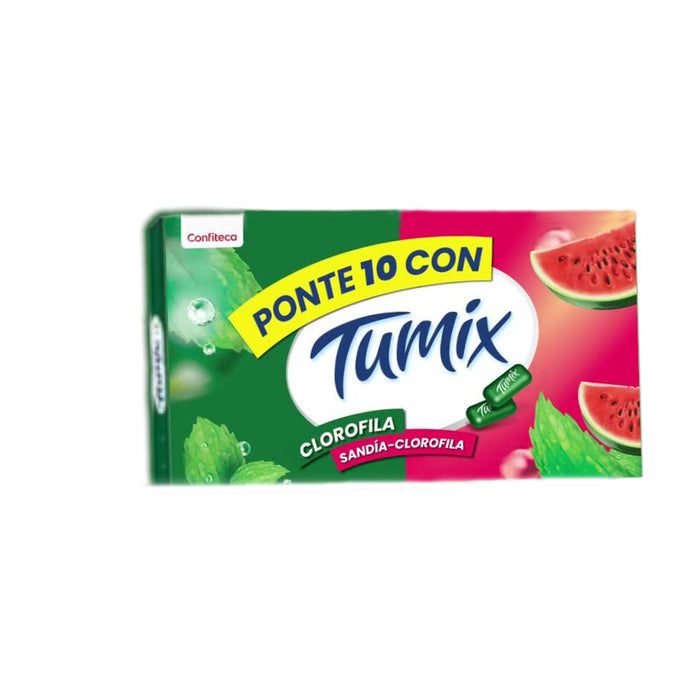Chicle Tumix Sandia Clorofila X 12.6G