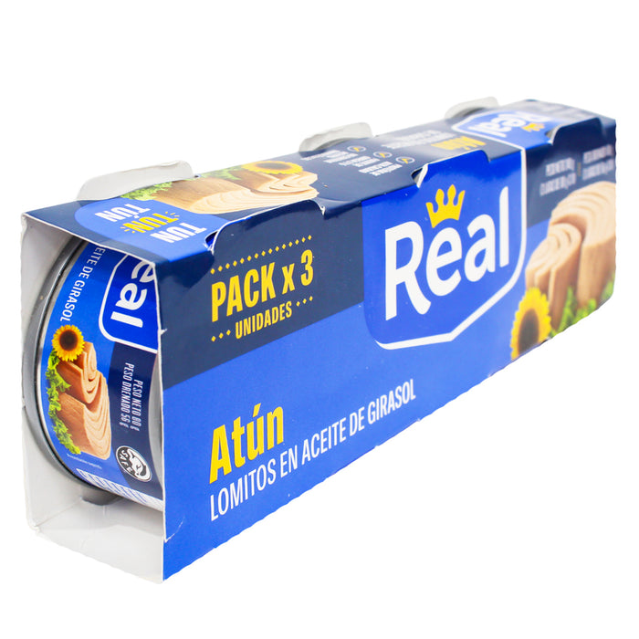 Atun Real Lomito Al Aceite Tripack X 240G